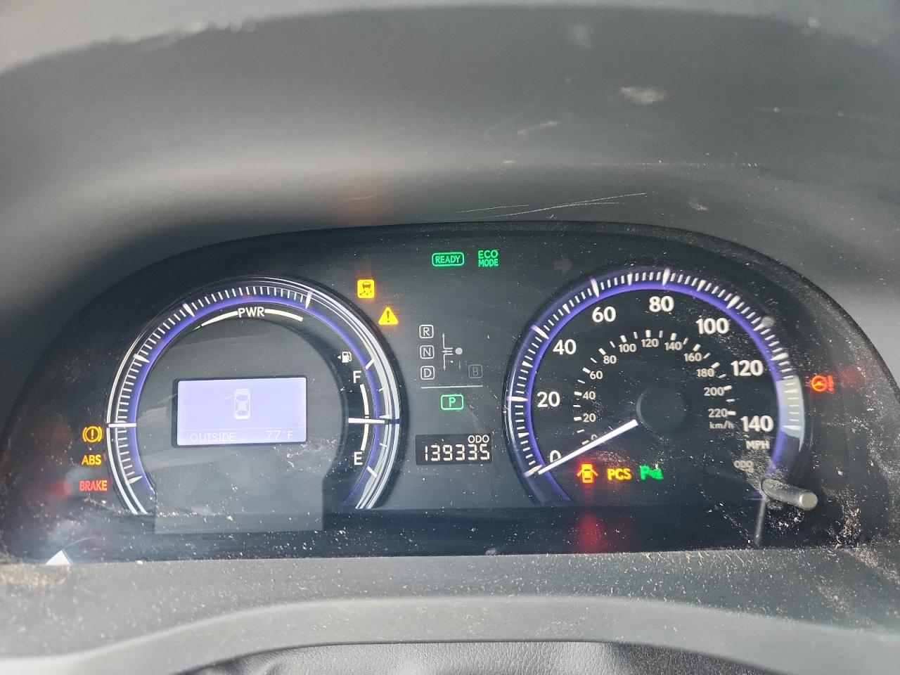 2010 Lexus Hs 250H VIN: JTHBB1BA6A2002726 Lot: 61481755