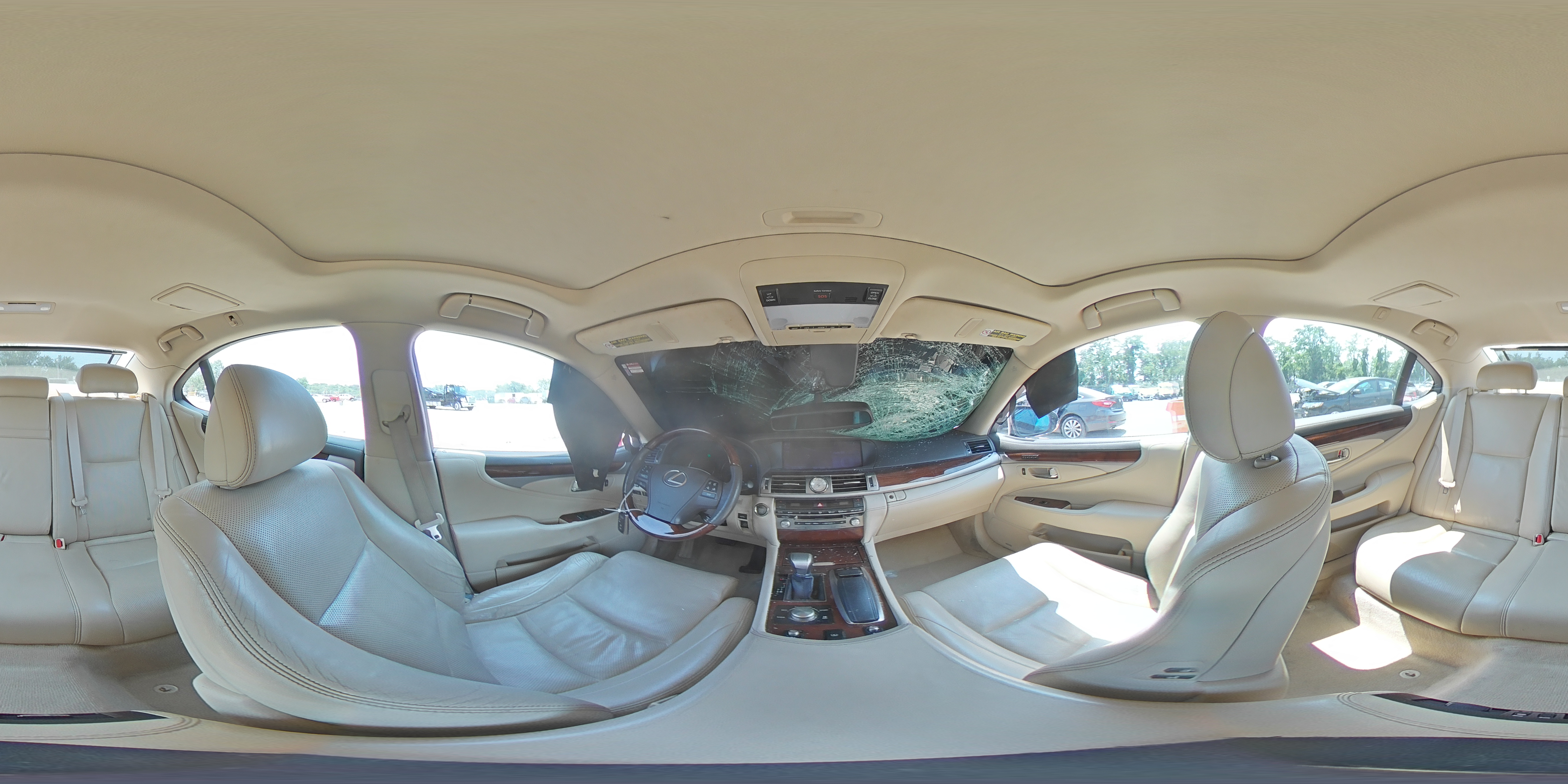 2013 Lexus Ls 460 VIN: JTHCL5EF1D5018867 Lot: 59937505