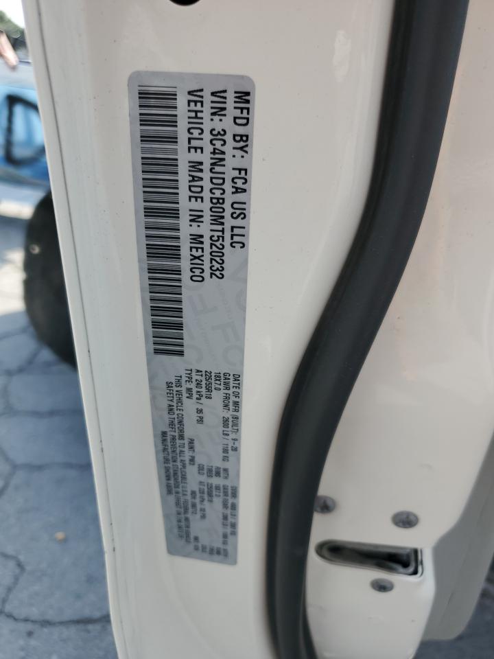 JEEP COMPASS 2021 VIN 3C4NJDCB0MT520232 фото 12