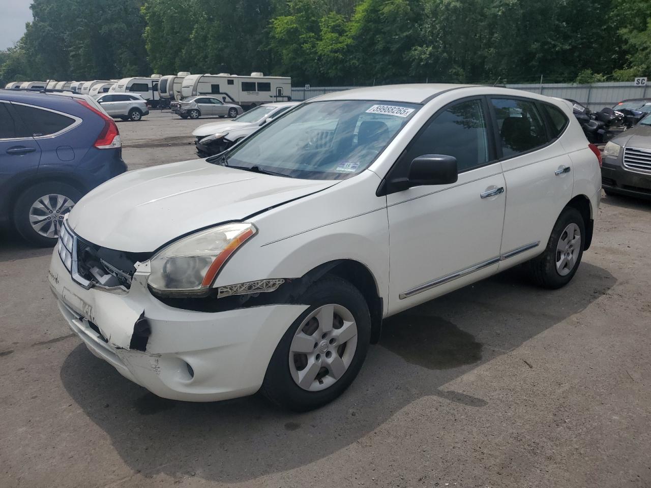 2012 Nissan Rogue S იყიდება Glassboro-ში, NJ - Front End