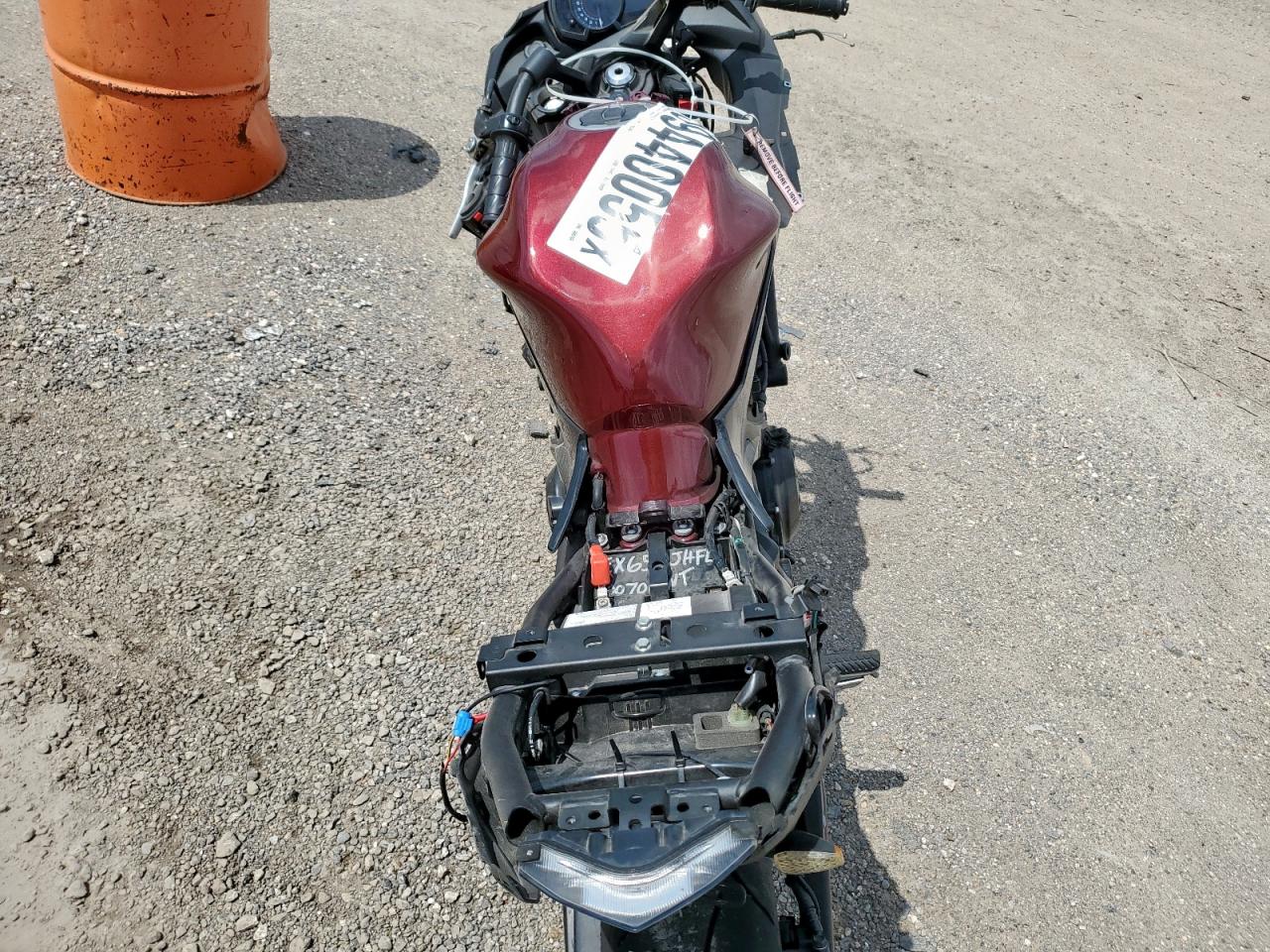 2017 Kawasaki Ex650 J VIN: JKAEXEJ16HDA00706 Lot: 59440055