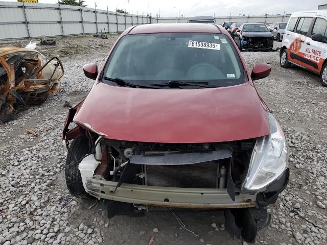  NISSAN VERSA 2016 Maroon