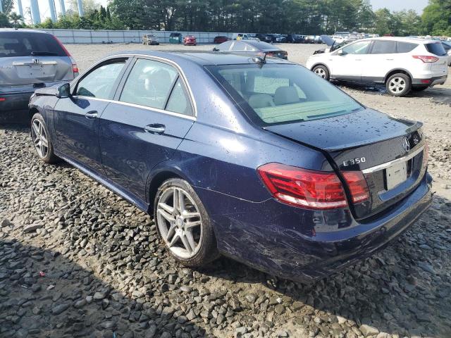  MERCEDES-BENZ E-CLASS 2014 Blue