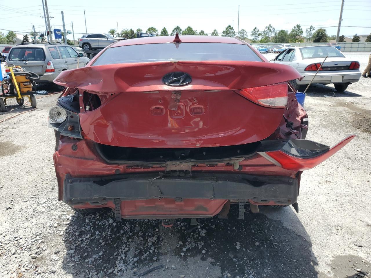 2012 Hyundai Elantra Gls VIN: KMHDH4AE5CU296606 Lot: 60137415