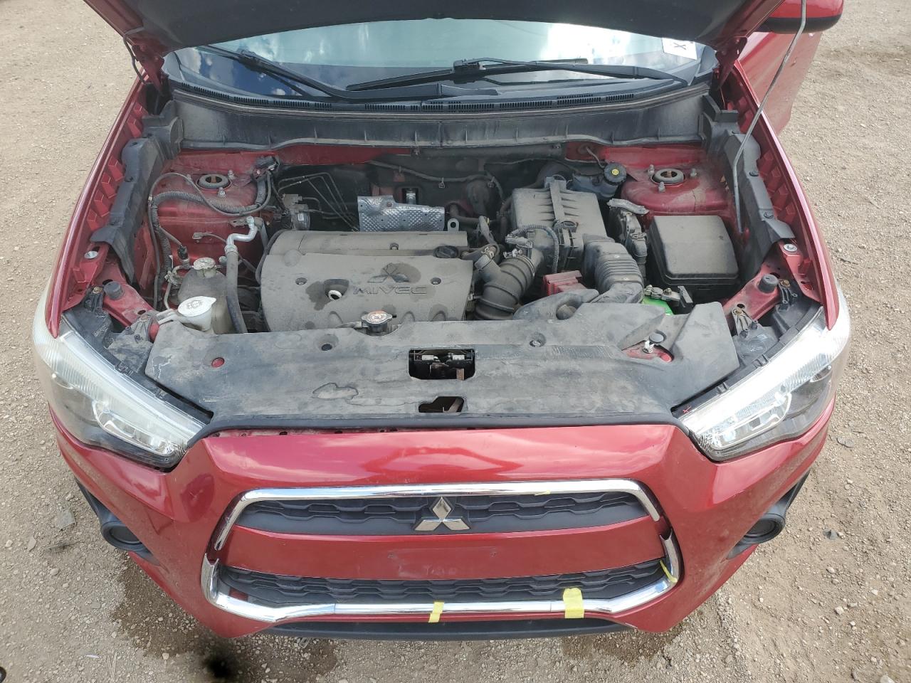 2014 Mitsubishi Outlander Sport Es VIN: 4A4AP3AU9EE001525 Lot: 62323005