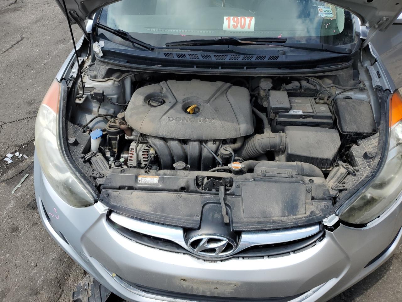 2012 Hyundai Elantra Gls VIN: 5NPDH4AE3CH139140 Lot: 59968545
