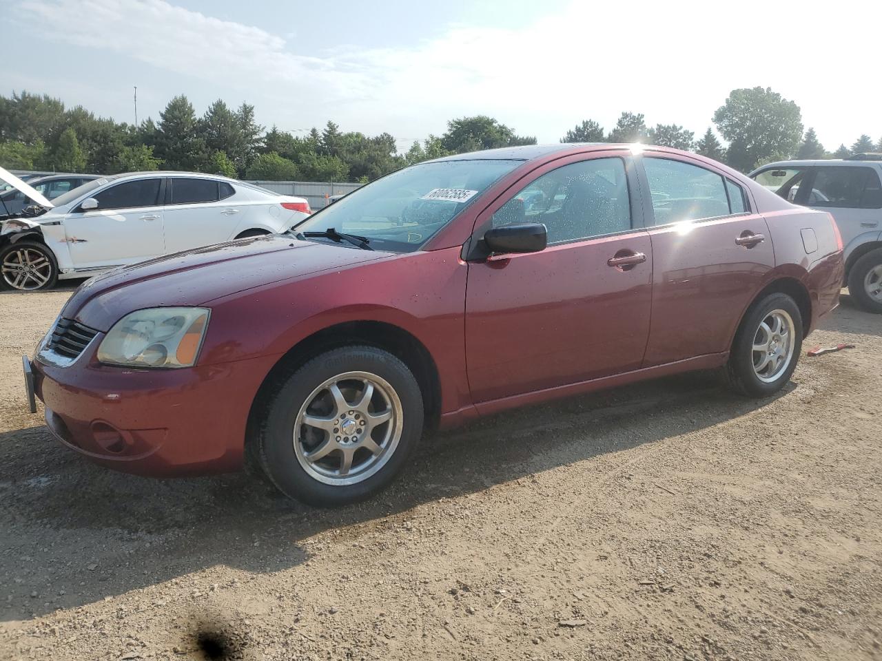 2007 Mitsubishi Galant Es на продаже в Elgin, IL - Rear End