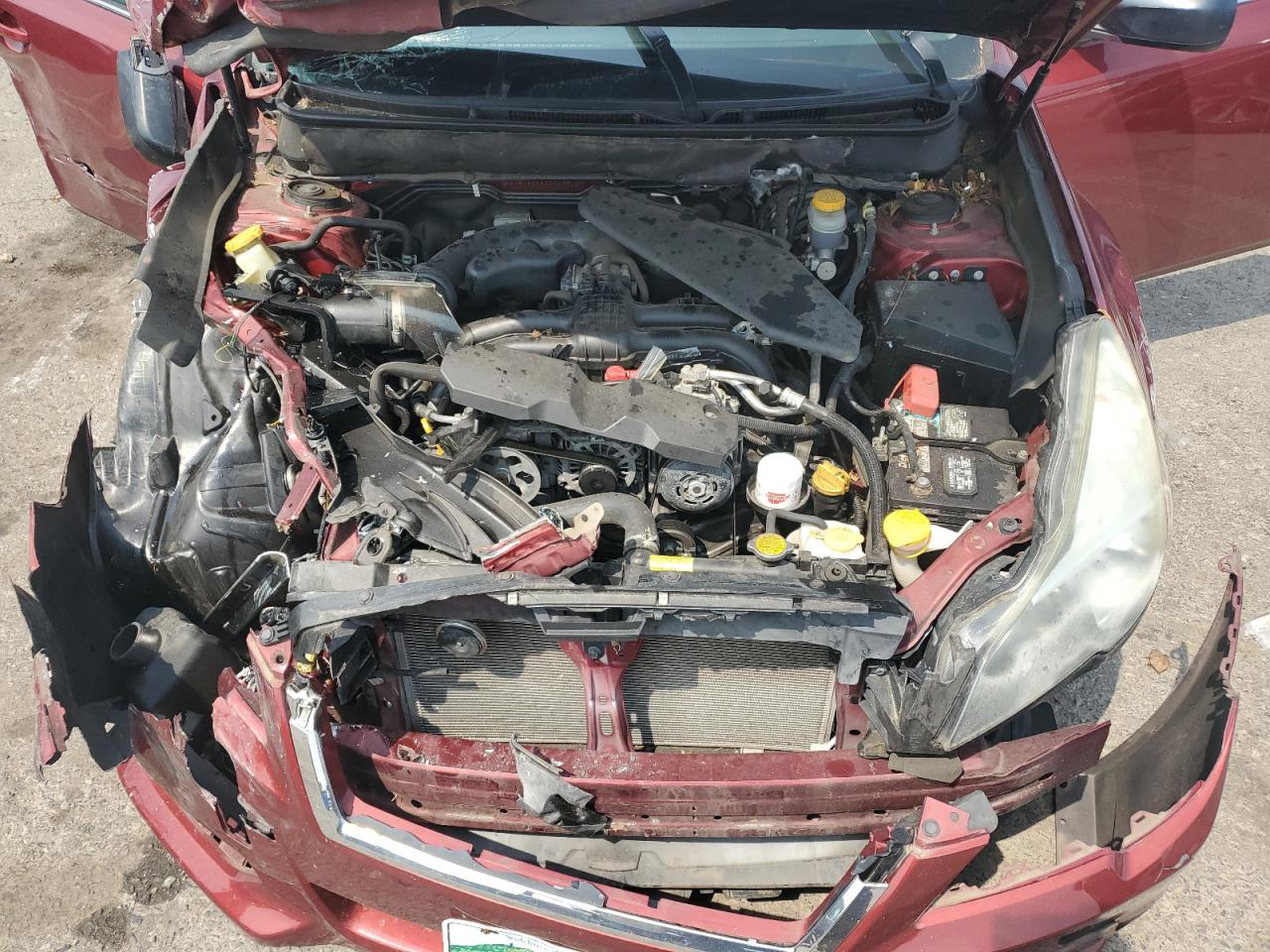 2013 Subaru Legacy 2.5I VIN: 4S3BMBA66D3043516 Lot: 59712795
