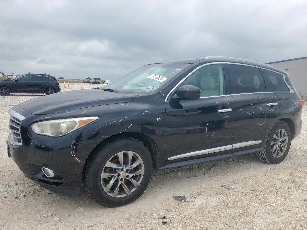 2015 Infiniti Qx60 zu verkaufen in Taylor, TX - Rear End