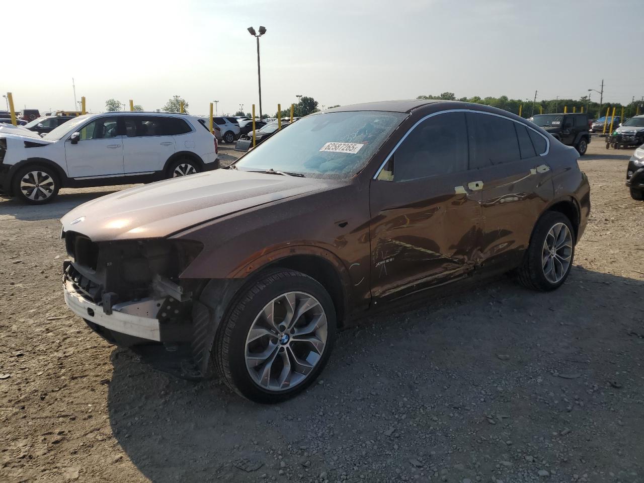 BMW X4 2017 VIN 5UXXW3C53H0T78698