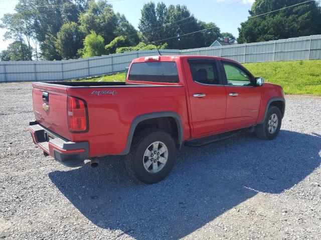  CHEVROLET COLORADO 2017 Czerwony