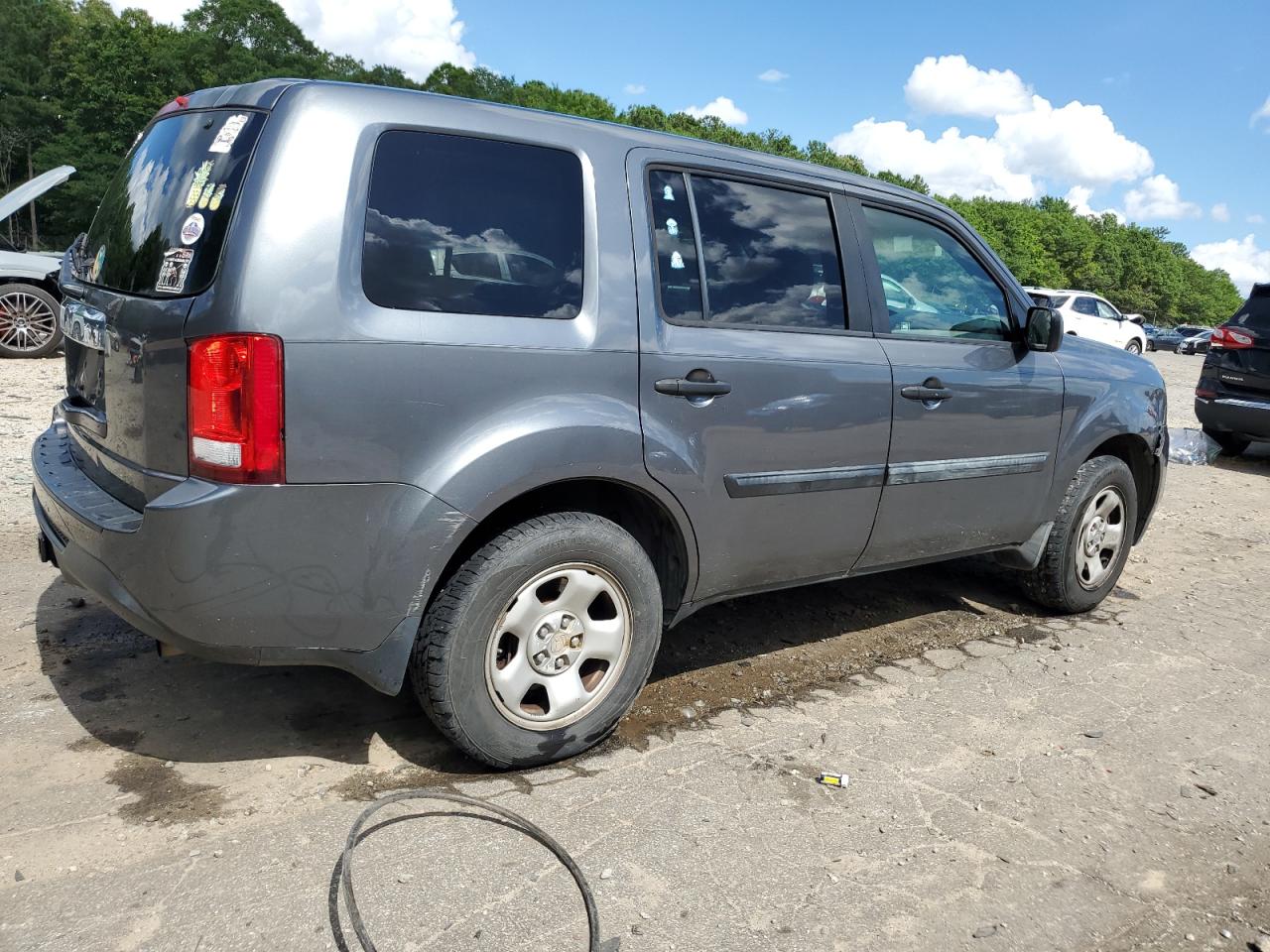 HONDA PILOT 2012 VIN 5FNYF3H24CB017799 zdjęcie 3