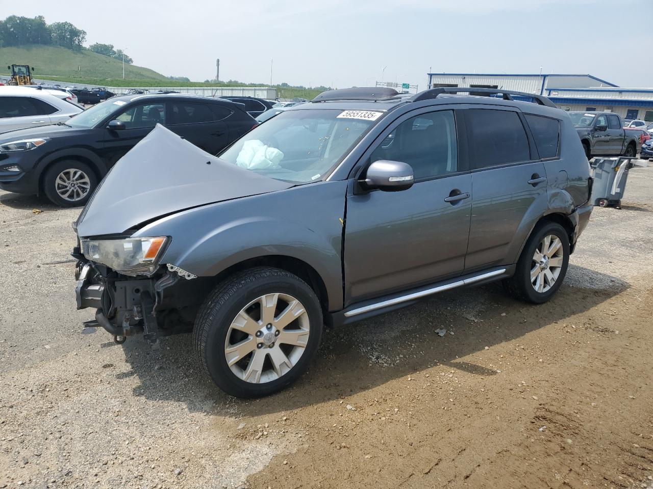 2012 Mitsubishi Outlander Se for Sale in Mcfarland, WI - Front End