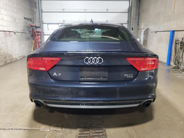 Hatchbacks AUDI A7 2012 Blue