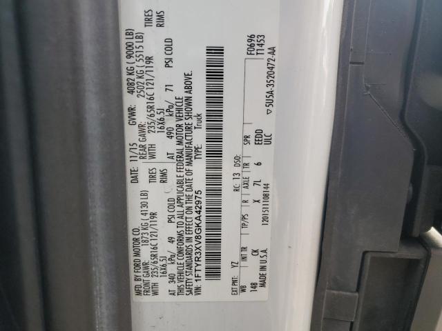 2016 FORD TRANSIT T-250  