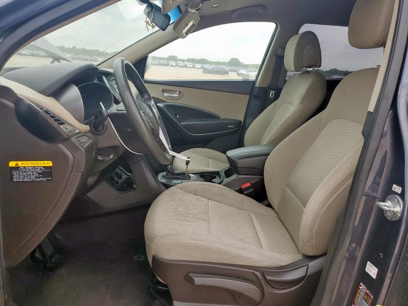  HYUNDAI SANTA FE 2018 Granatowy