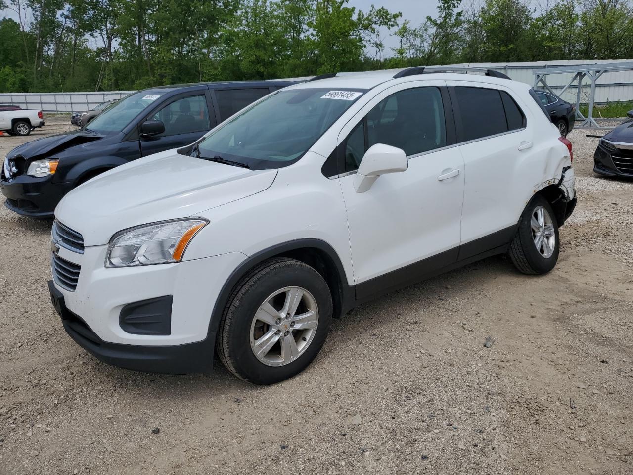 2016 Chevrolet Trax 1Lt на продаже в Milwaukee, WI - Rear End