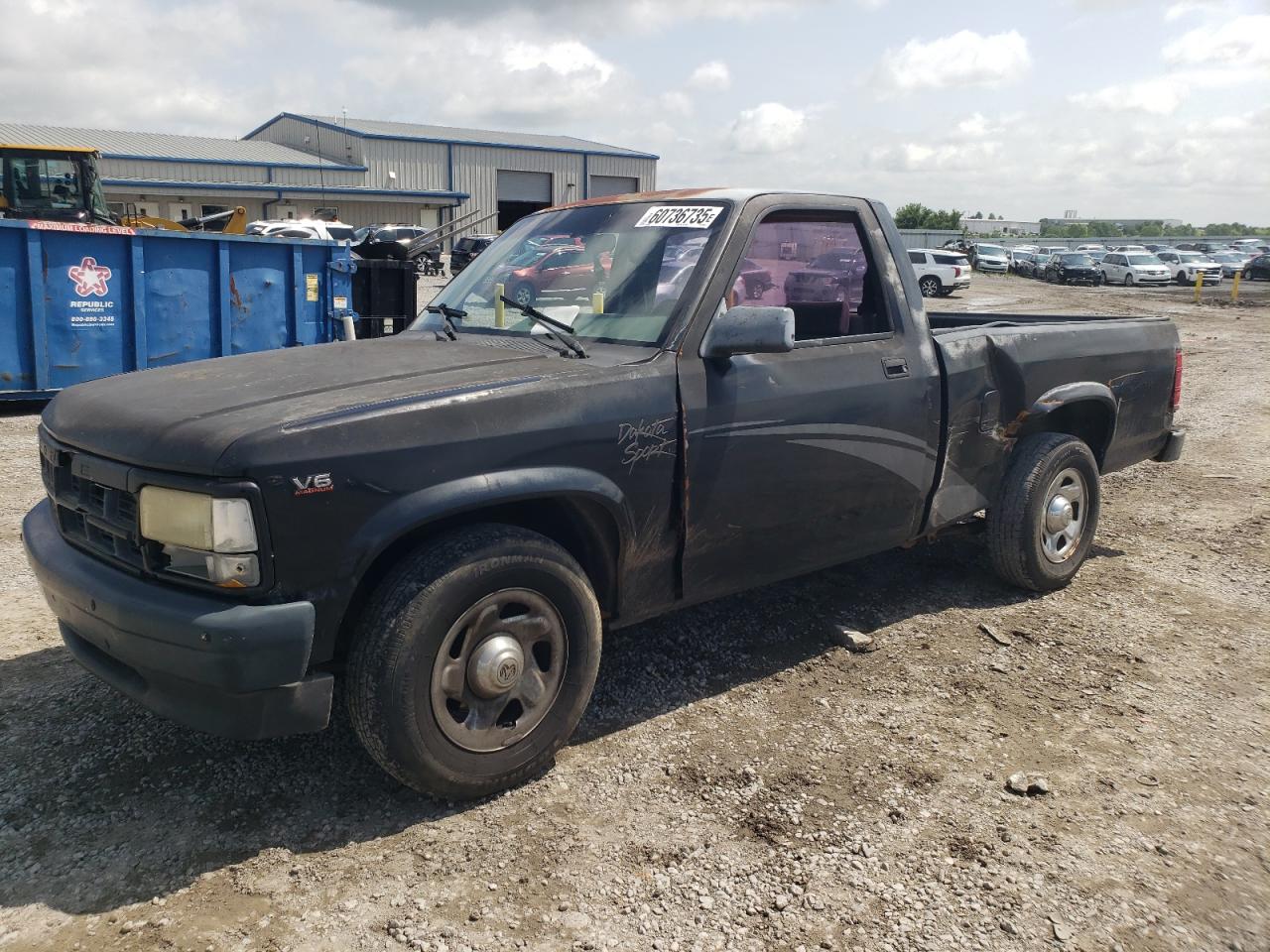 1995 Dodge Dakota na sprzedaż w Earlington, KY - Side
