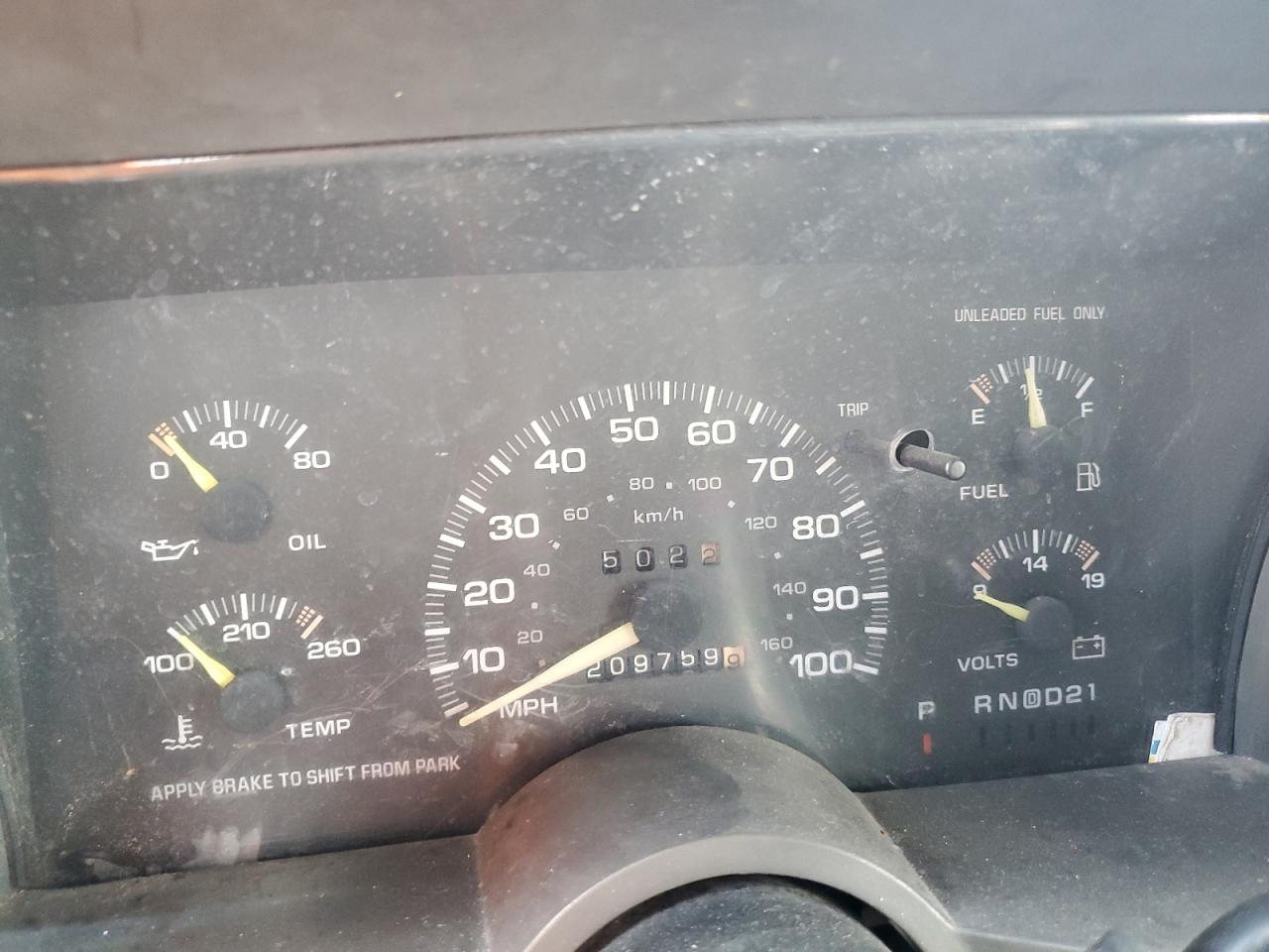 1994 GMC Safari Xt VIN: 1GTDM19Z7RB553842 Lot: 62164655