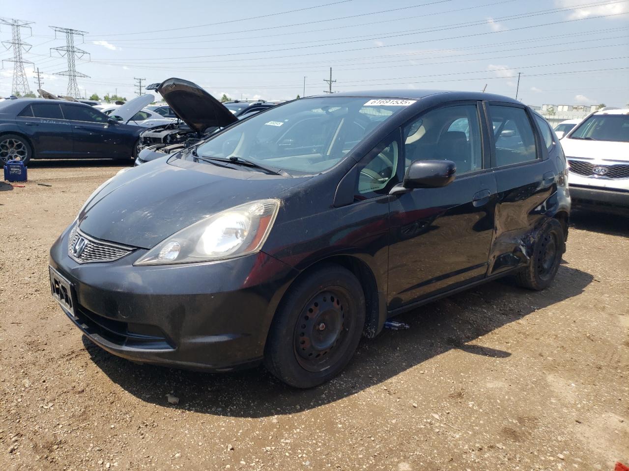 JHMGE8H3XDC015198 HONDA FIT Photo 1