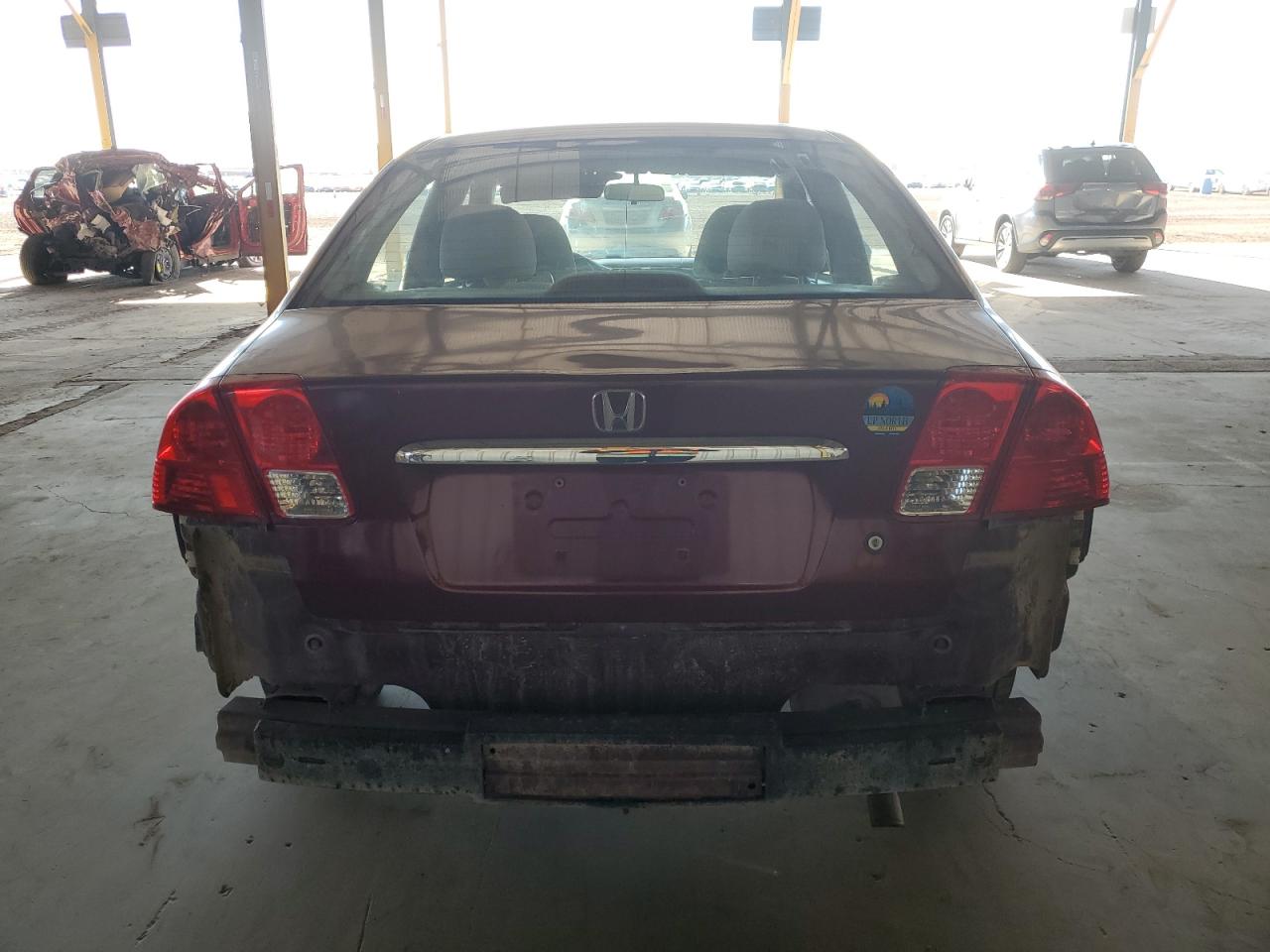 2003 Honda Civic Lx VIN: 2HGES16663H585718 Lot: 61100905