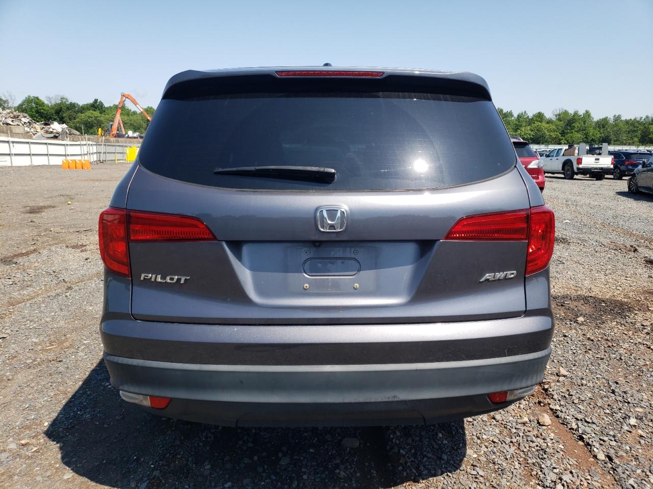 2017 Honda Pilot Exl VIN: 5FNYF6H84HB104180 Lot: 60949585