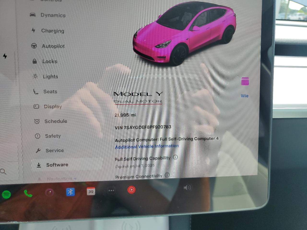 2023 Tesla Model Y VIN: 7SAYGDEF8PF920783 Lot: 63180205
