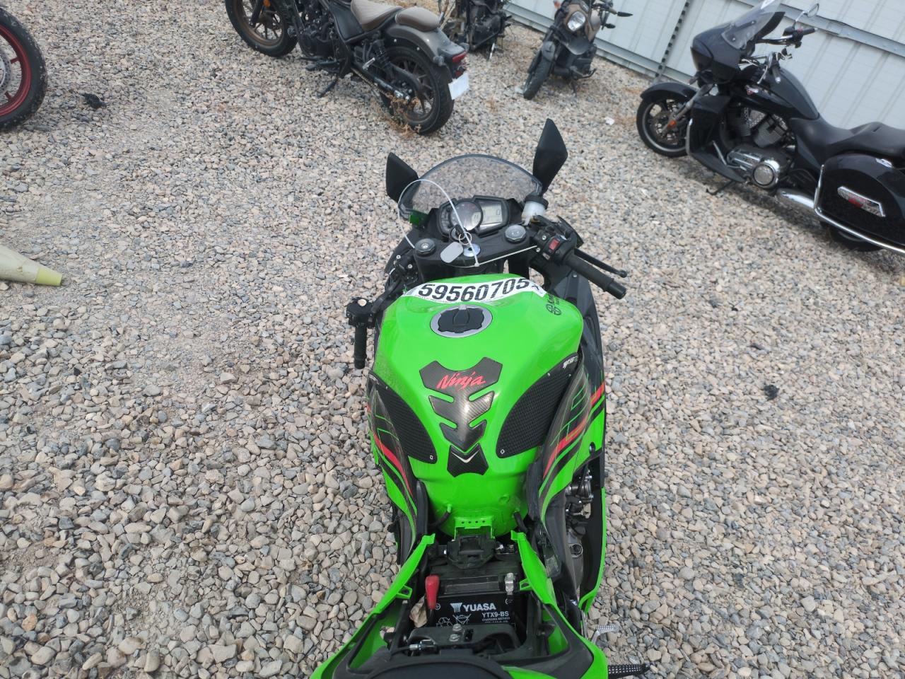 2023 Kawasaki Zx636 K VIN: JKBZXJH18PA017595 Lot: 59560705