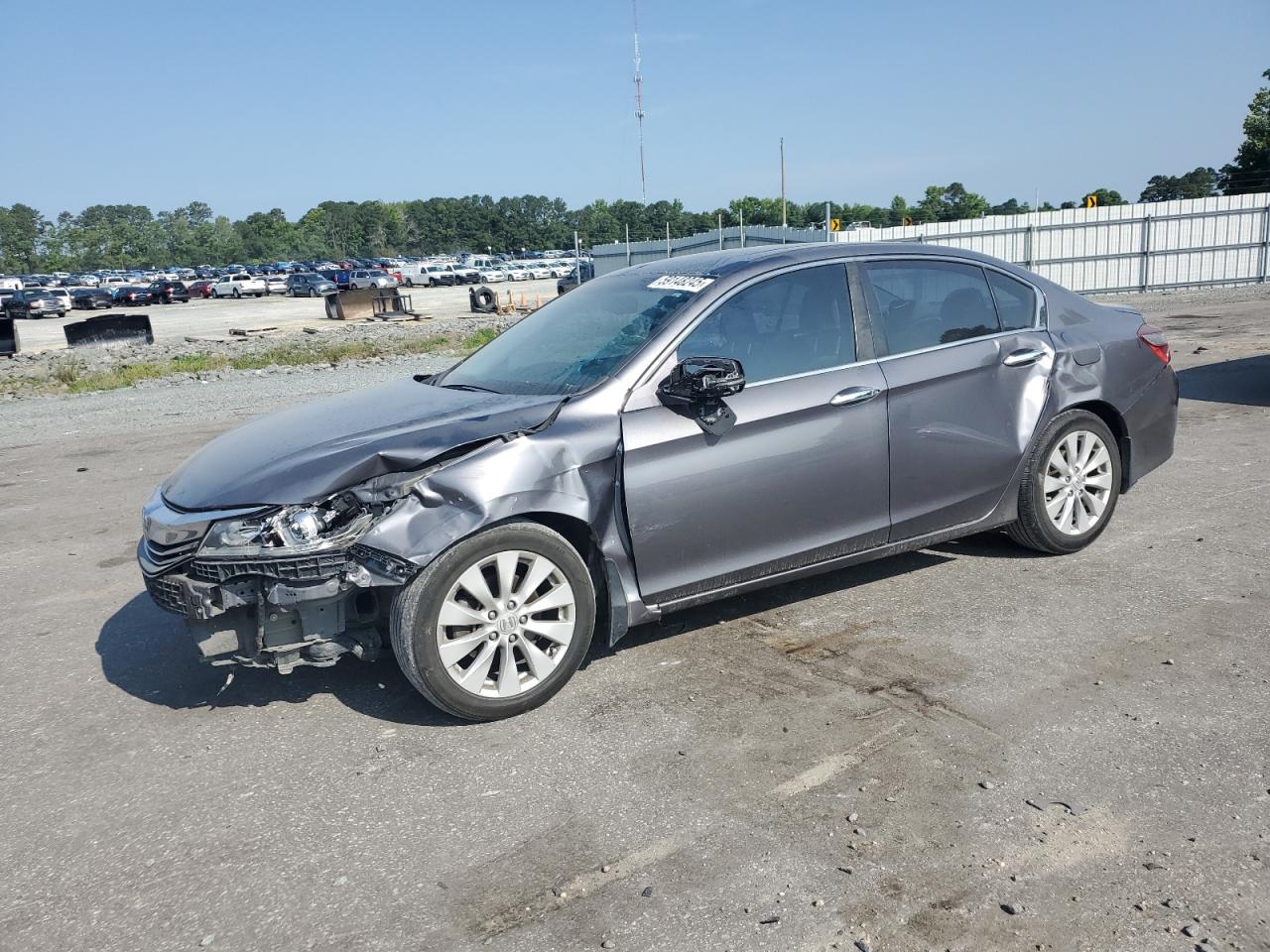 2016 Honda Accord Exl на продаже в Dunn, NC - Front End