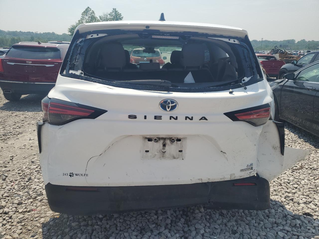 2021 Toyota Sienna Le VIN: 5TDKRKEC0MS034116 Lot: 60119165