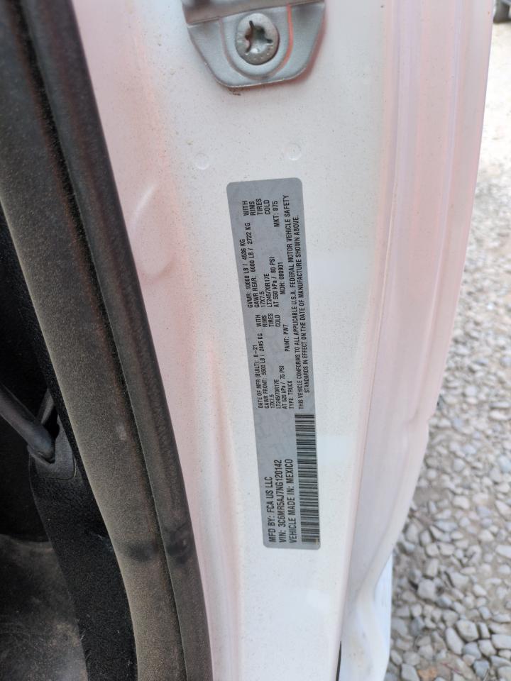 2022 Ram 2500 Tradesman VIN: 3C6MR5AJ7NG120142 Lot: 57578665