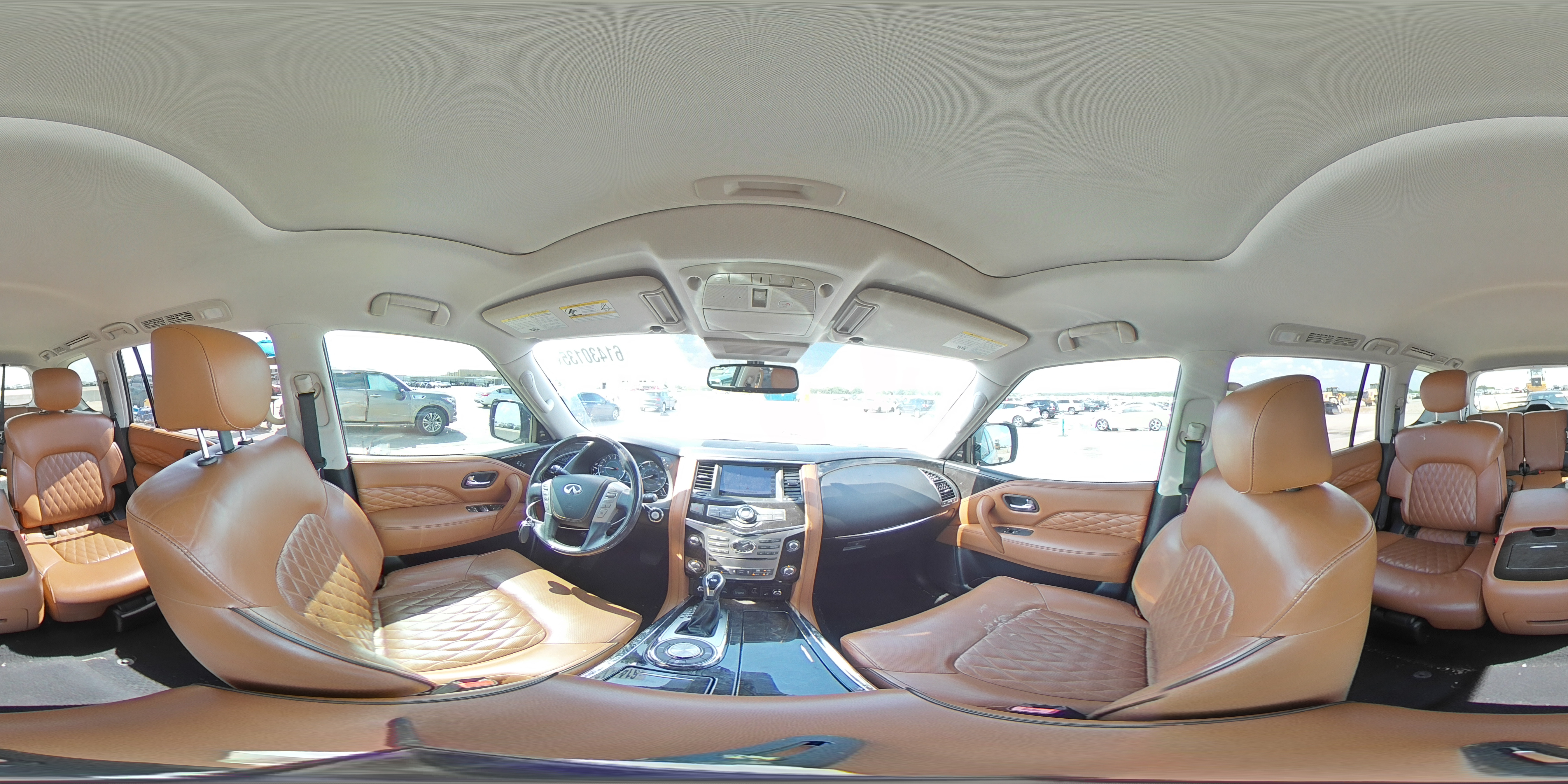 2019 Infiniti Qx80 Luxe VIN: JN8AZ2NF8K9686911 Lot: 61430135