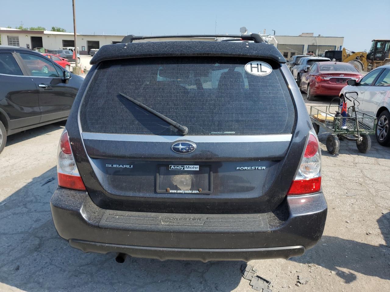 SUBARU FORESTER 2008 VIN JF1SG65608H712337 zdjęcie 6