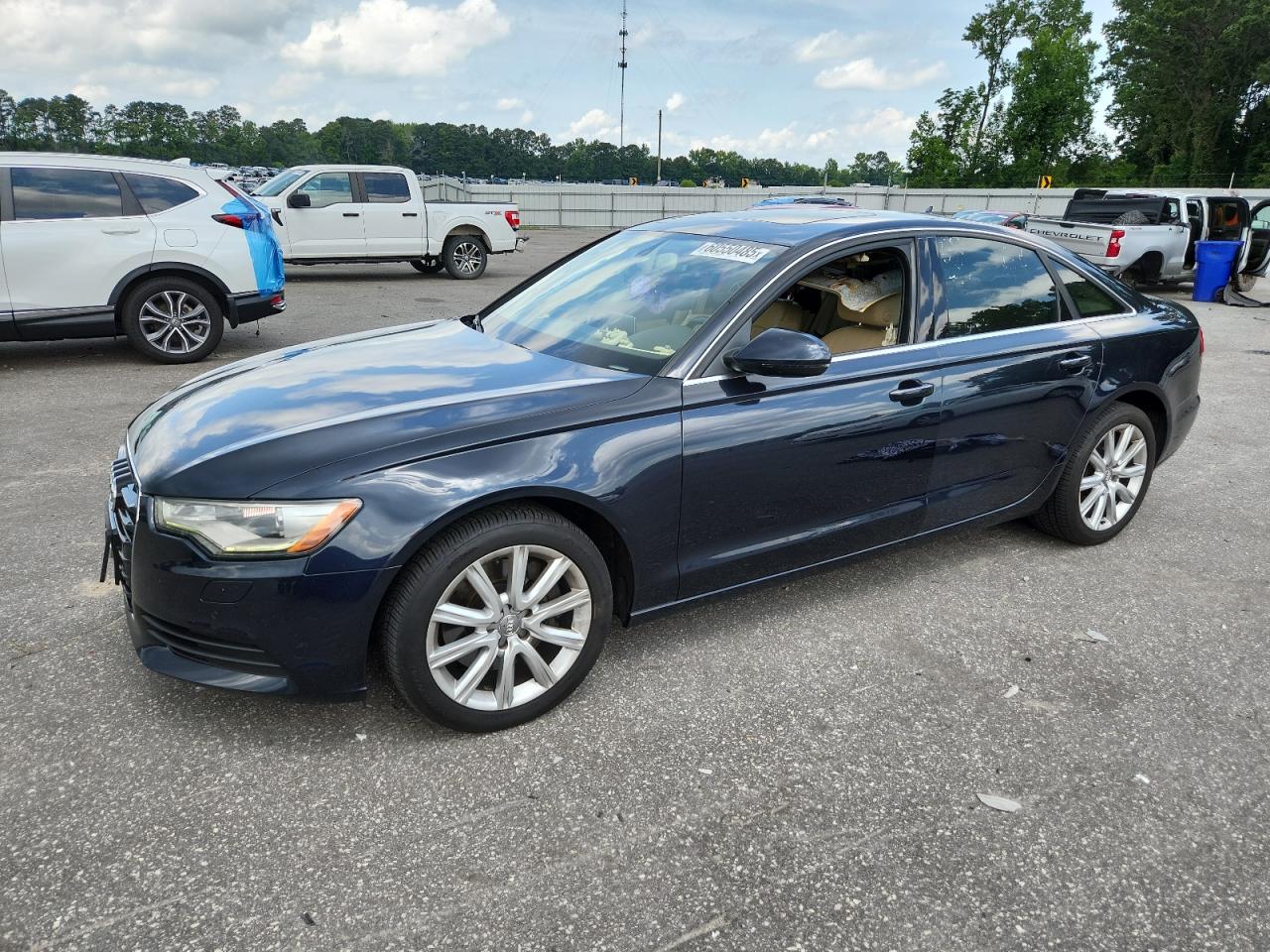 2014 Audi A6 Premium Plus na sprzedaż w Dunn, NC - Top/Roof