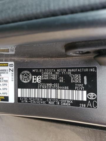 2007 TOYOTA COROLLA MATRIX XR  