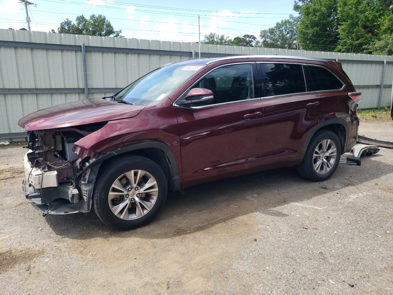 2015 Toyota Highlander Xle for Sale in Shreveport, LA - Front End