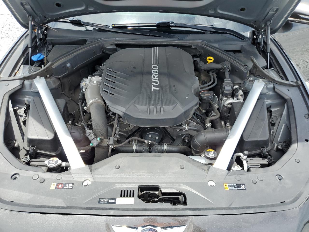 2023 Genesis G70 Base VIN: KMTG54TE3PU110205 Lot: 63036035