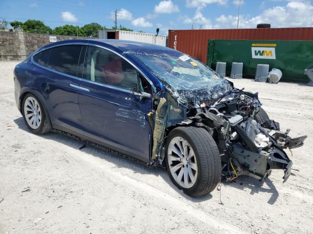  TESLA MODEL X 2018 Blue
