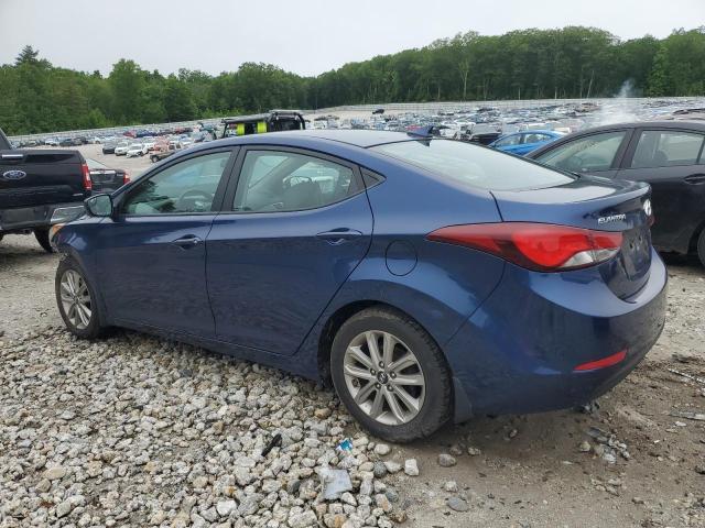 HYUNDAI ELANTRA 2016 Синий