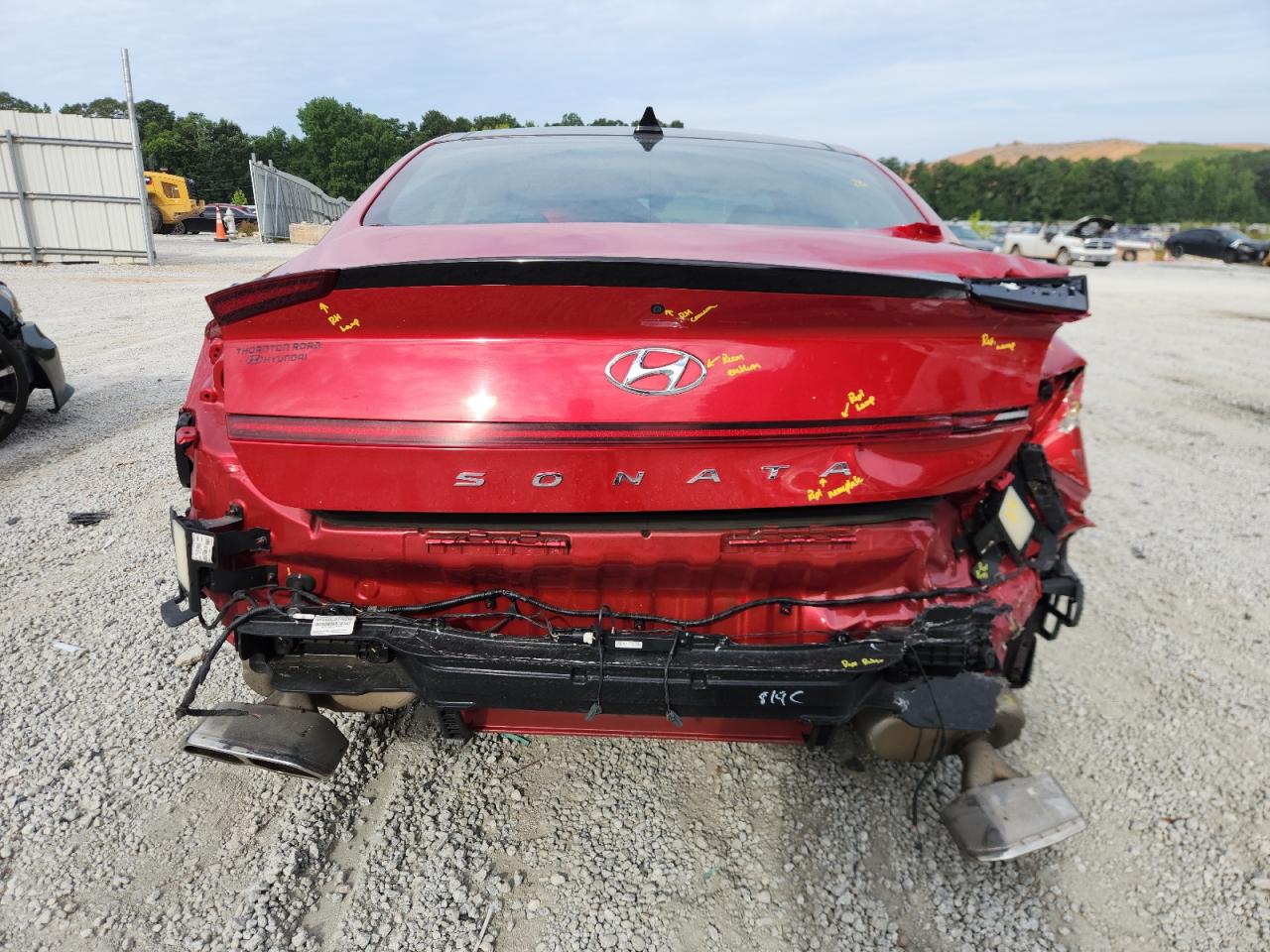 2022 Hyundai Sonata N Line VIN: 5NPEK4JC6NH150477 Lot: 61507785