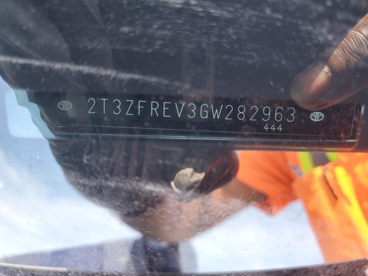 TOYOTA RAV4 2016 VIN 2T3ZFREV3GW282963 zdjęcie 13