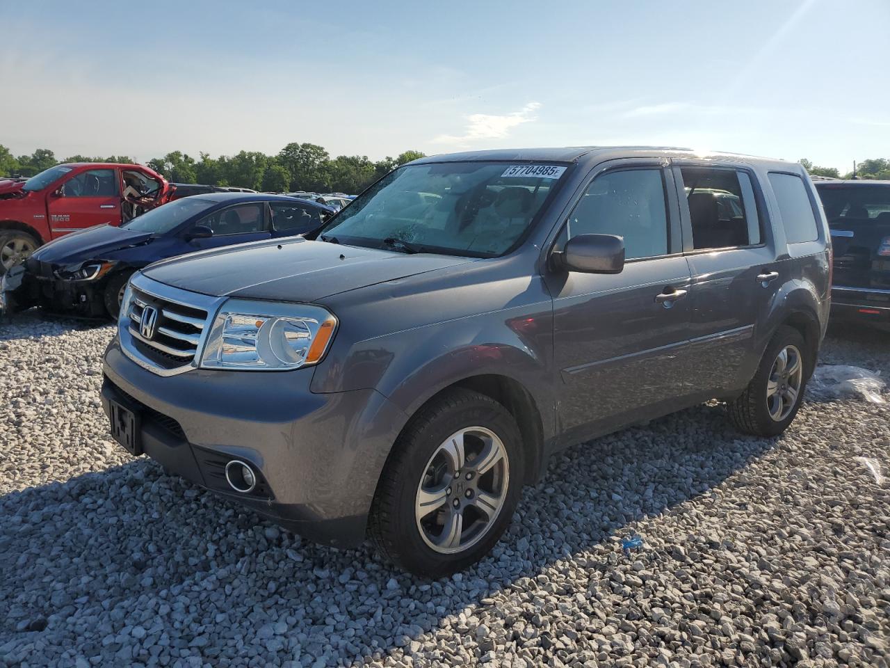 5FNYF4H34FB077293 HONDA PILOT Photo 1