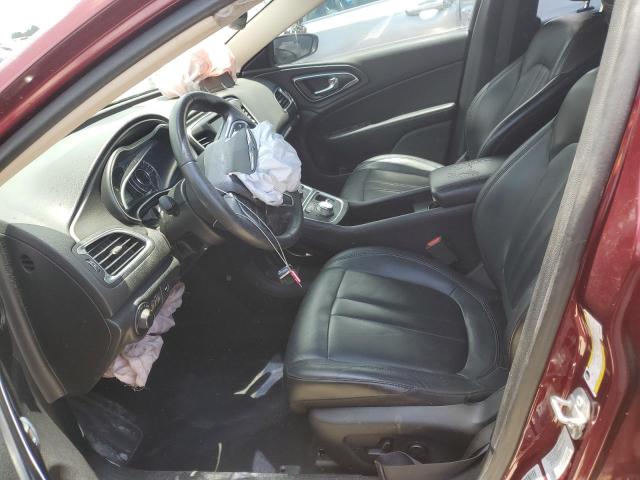  CHRYSLER 200 2017 Maroon
