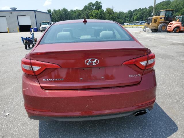 HYUNDAI SONATA 2015 Красный