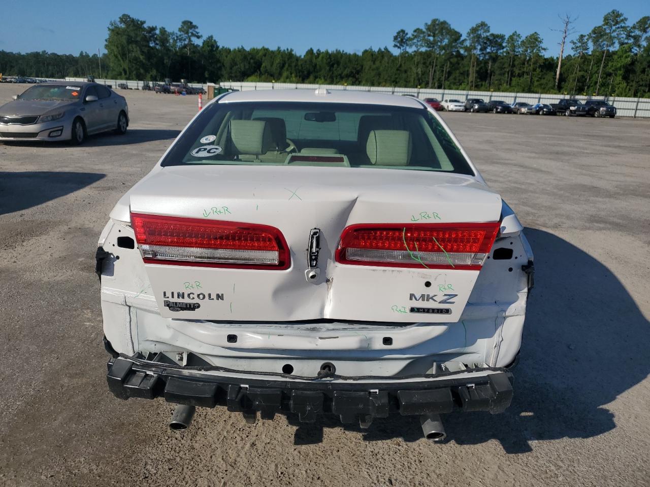 2011 Lincoln Mkz Hybrid VIN: 3LNDL2L38BR775123 Lot: 61995055