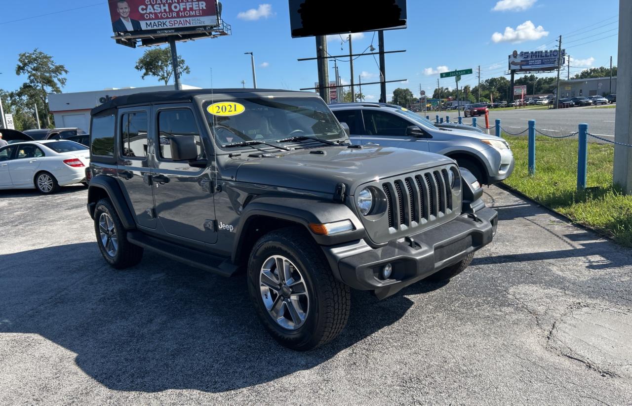 2021 Jeep Wrangler Unlimited Sport იყიდება Orlando-ში, FL - Hail