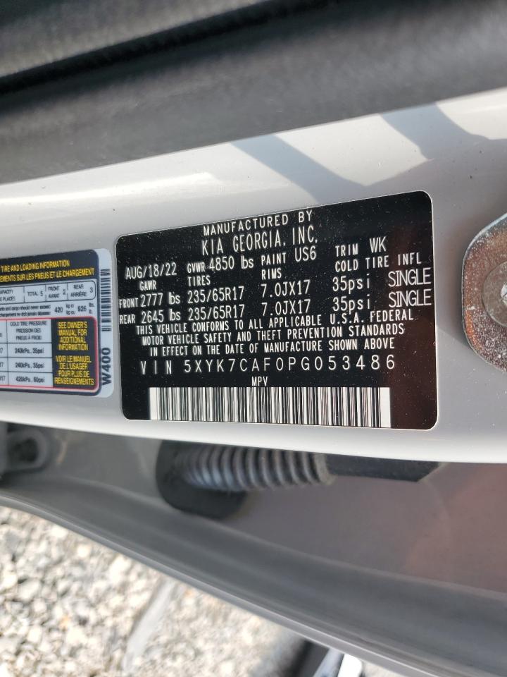 2023 Kia Sportage X-Pro VIN: 5XYK7CAF0PG053486 Lot: 59522495