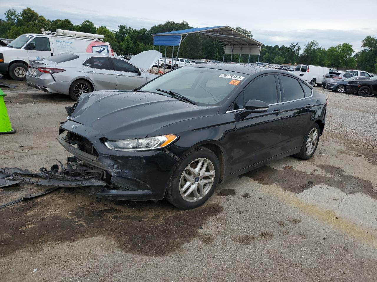 2014 Ford Fusion Se იყიდება Florence-ში, MS - Front End