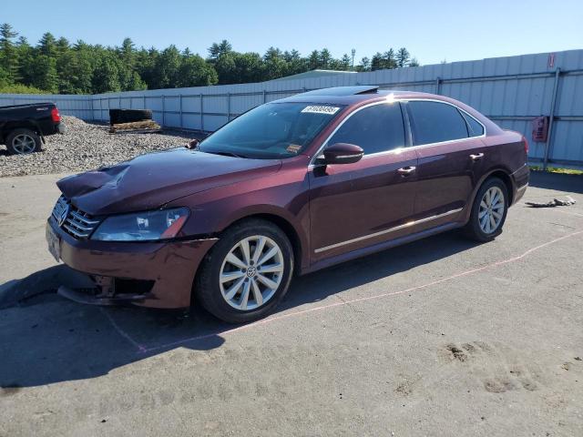  VOLKSWAGEN PASSAT 2012 Burgundy