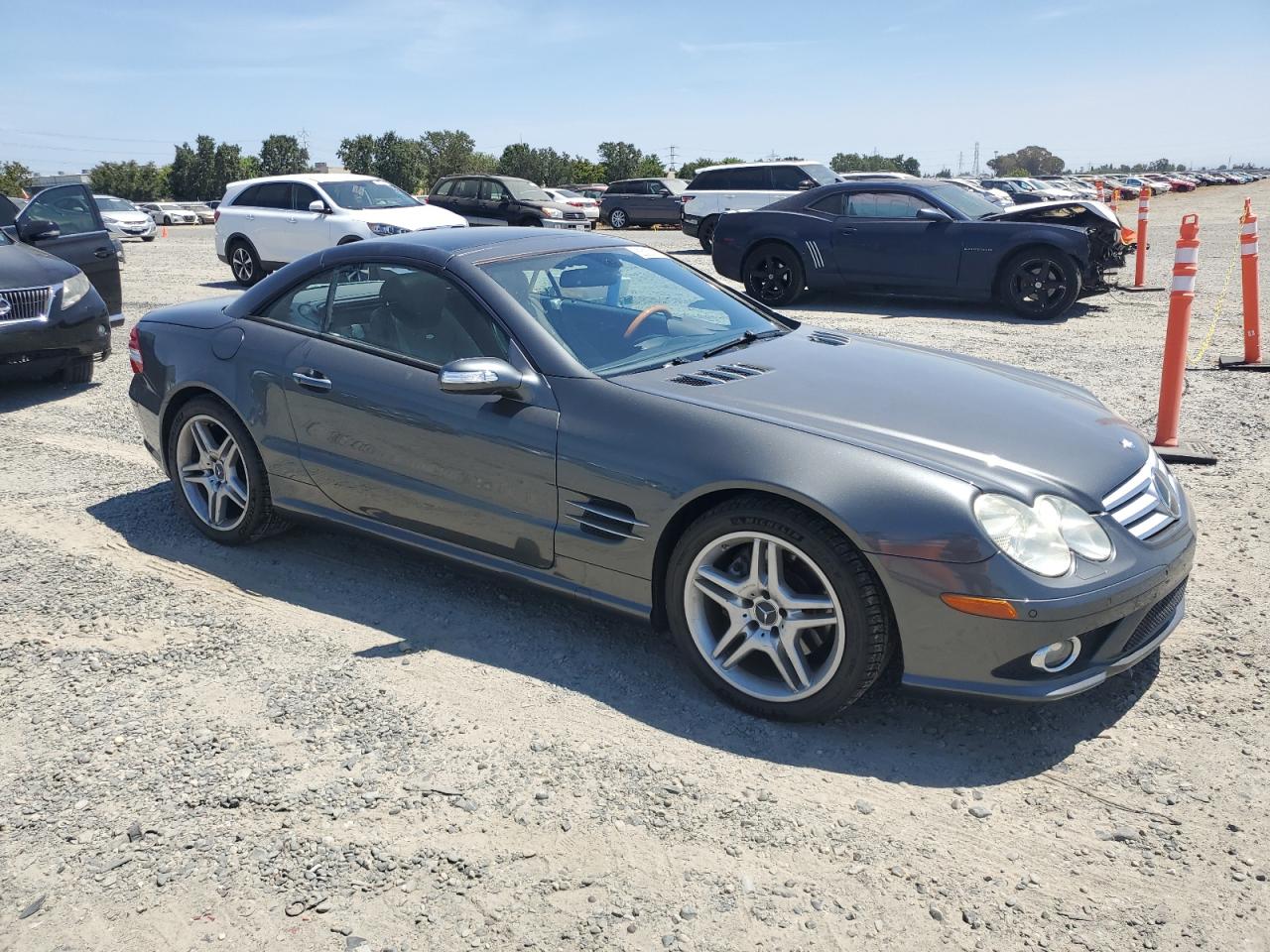MERCEDES-BENZ SL-CLASS 2007 VIN WDBSK71F37F128995 zdjęcie 4
